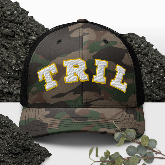 Tril Camo trucker hat