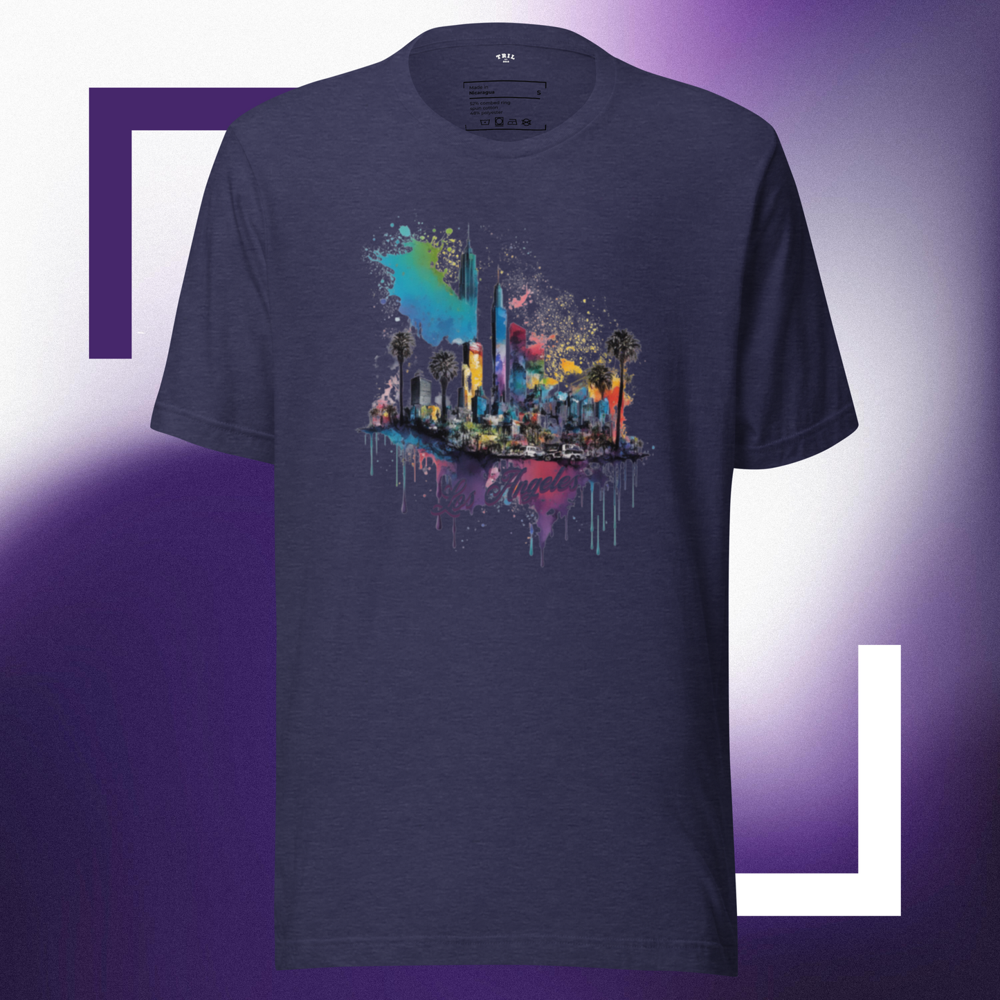 Los Angeles Paint Splash Tee