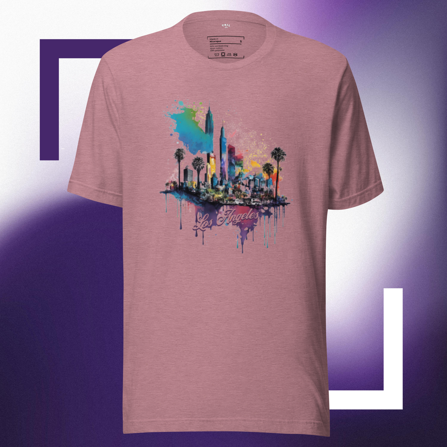 Los Angeles Paint Splash Tee