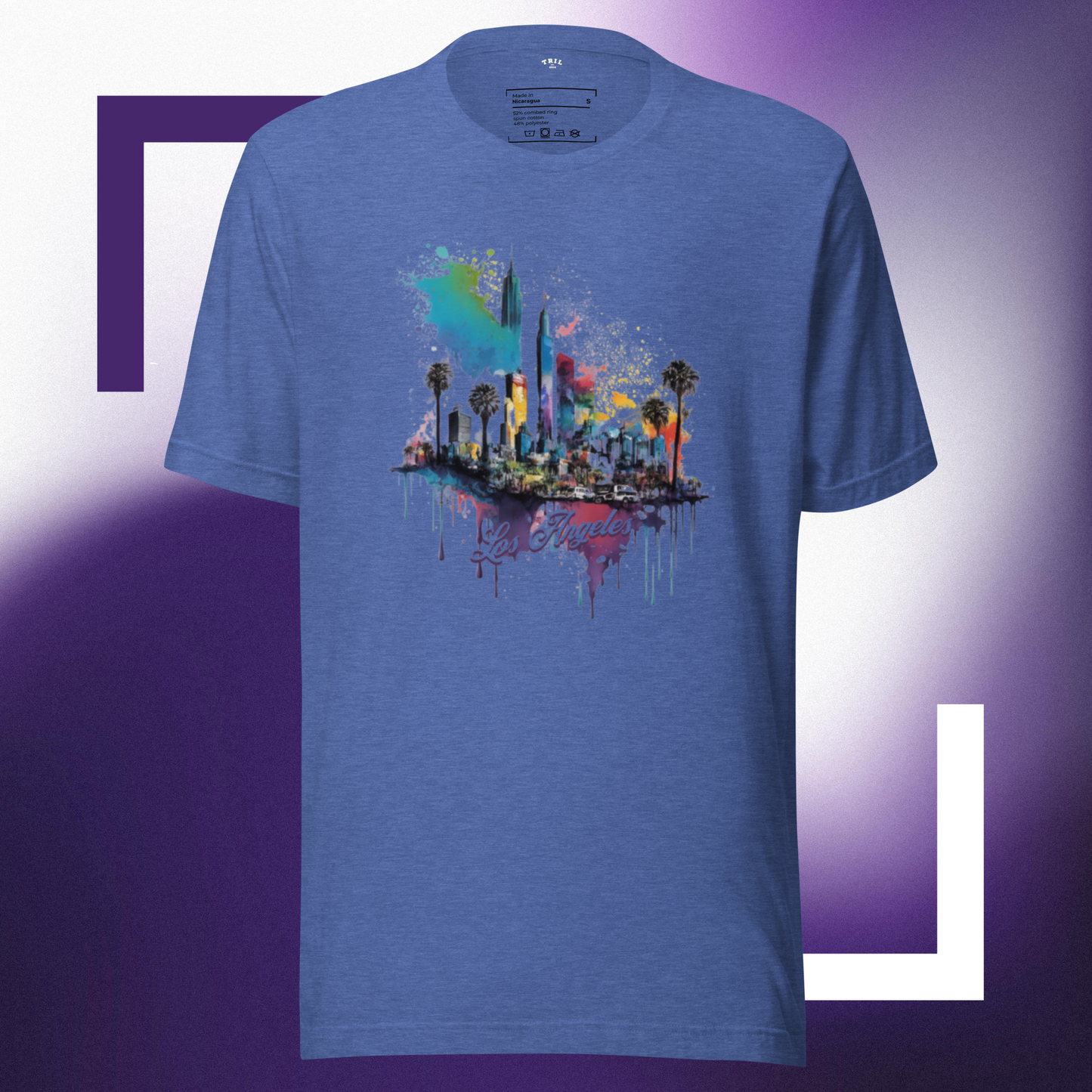 Los Angeles Paint Splash Tee