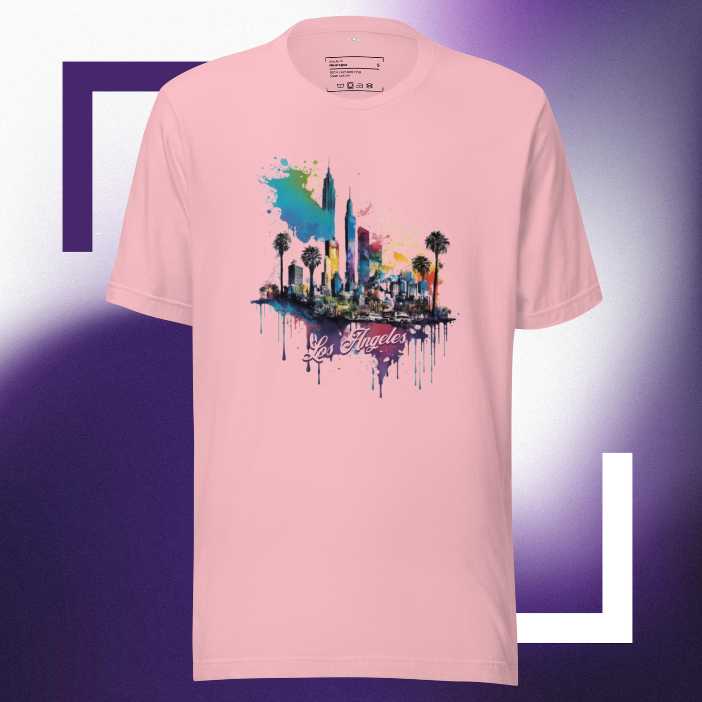 Los Angeles Paint Splash Tee