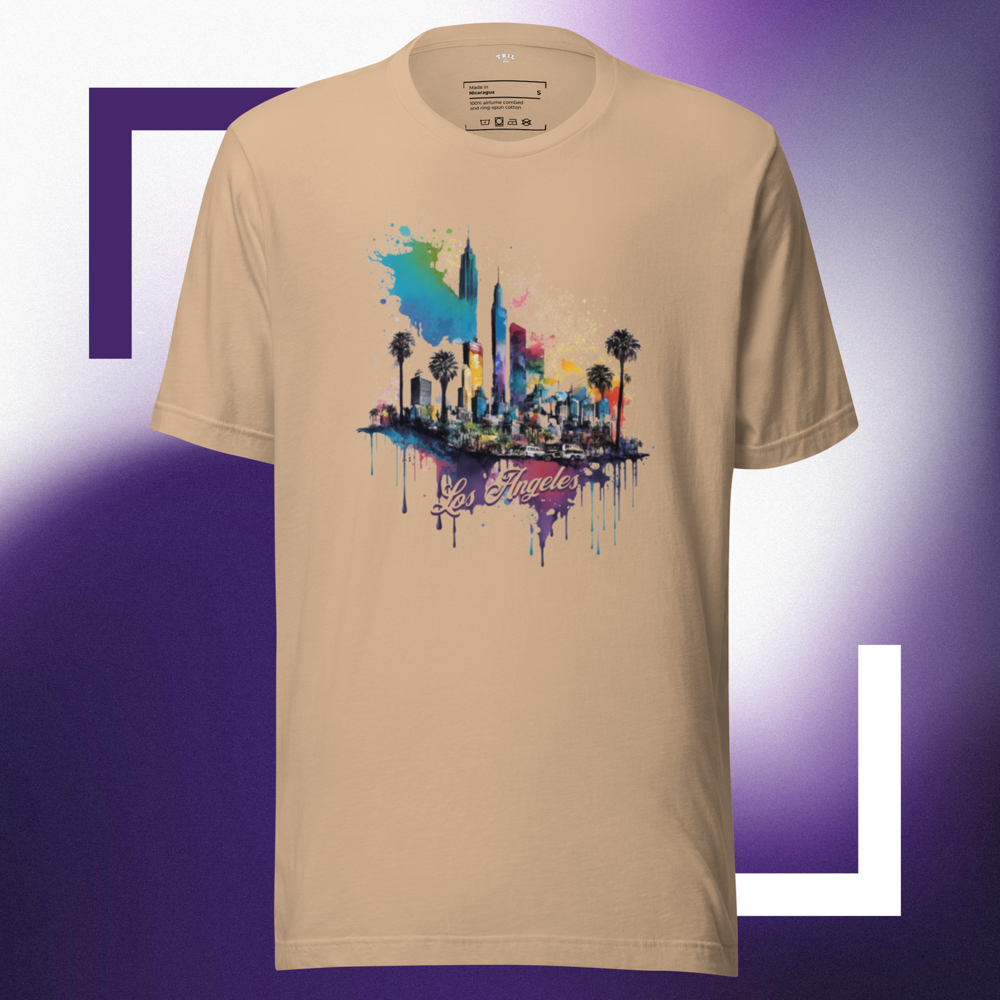 Los Angeles Paint Splash Tee