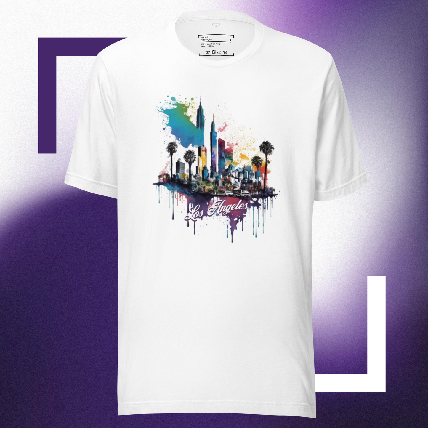 Los Angeles Paint Splash Tee