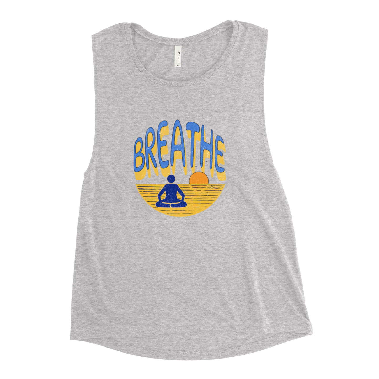 Breathe Ladies’ Muscle Tank Yellow