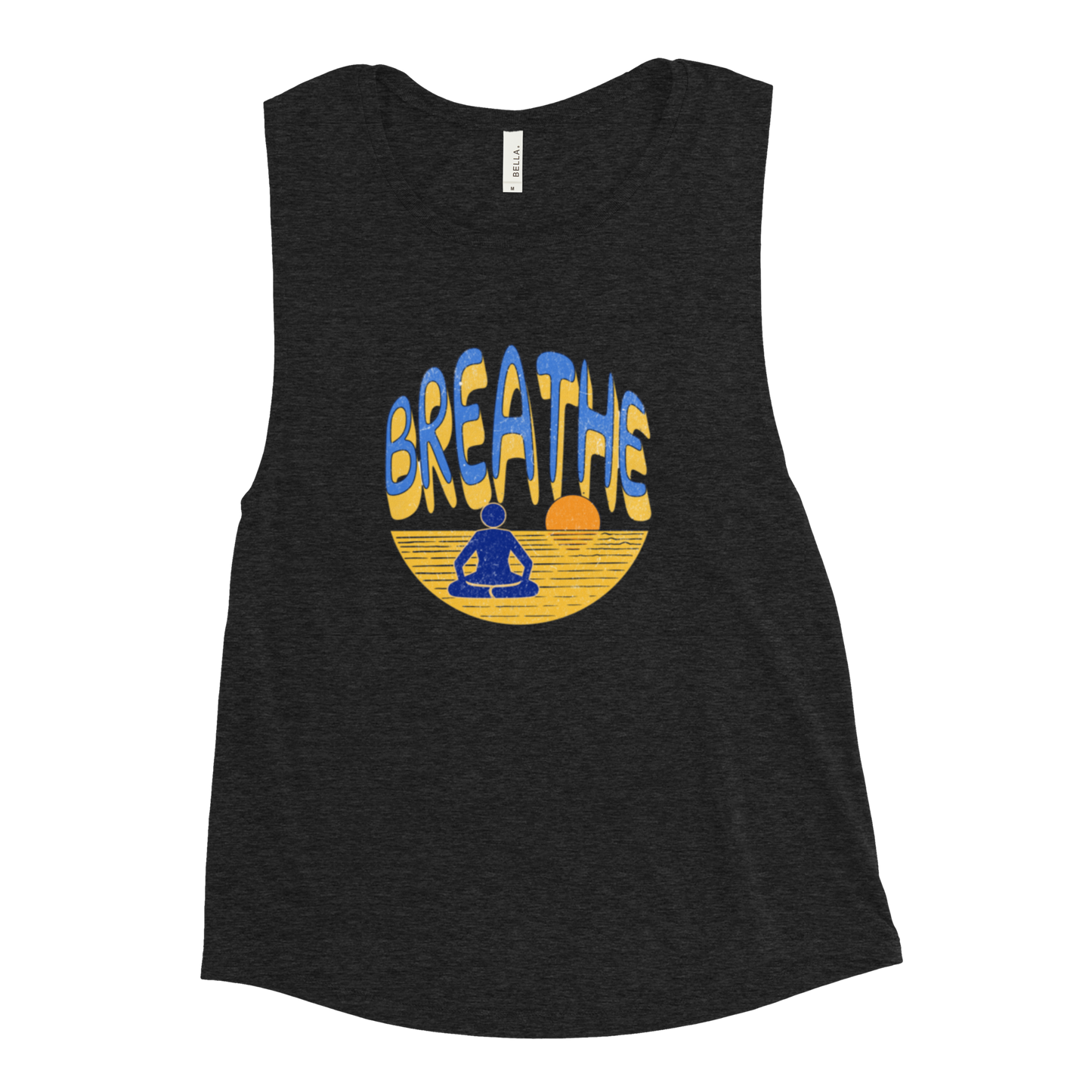 Breathe Ladies’ Muscle Tank Yellow