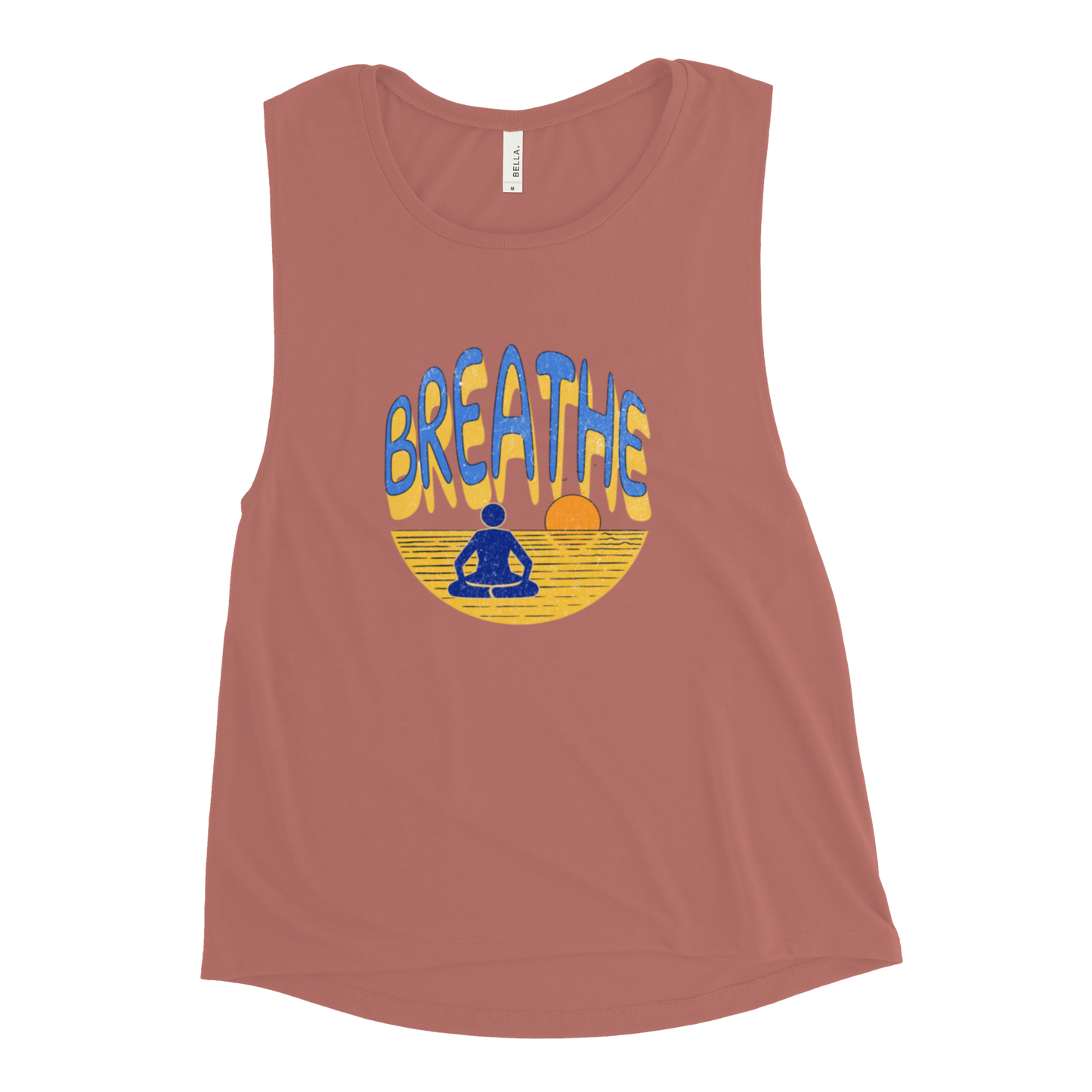 Breathe Ladies’ Muscle Tank Yellow