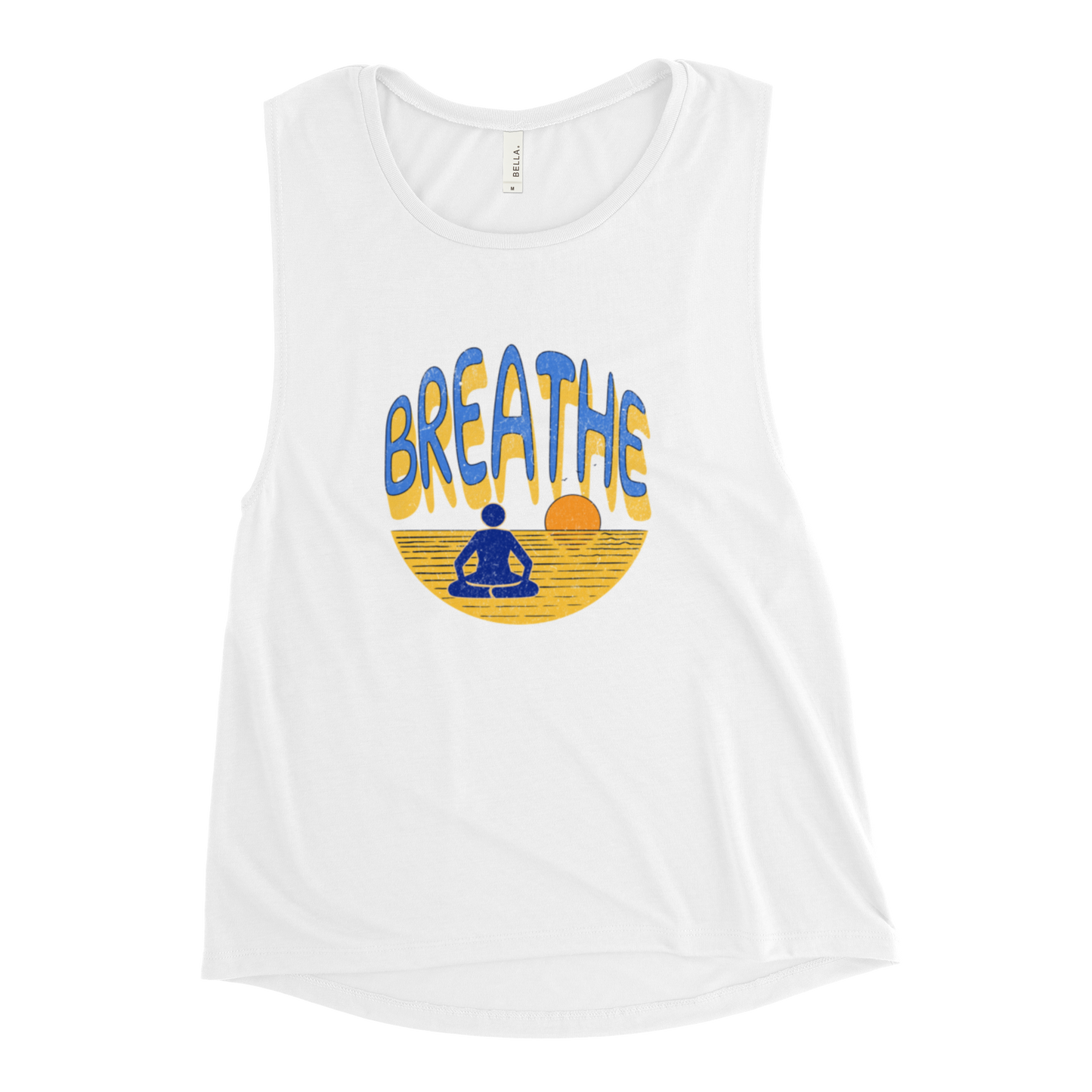 Breathe Ladies’ Muscle Tank Yellow